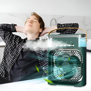 Mini USB Mist Fan – Portable Water Spray Cooler for Office, Kitchen, Home, and Travel