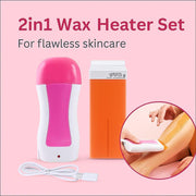 Depilatory Wax Warmer Roller – Painless Hair Removal at Home