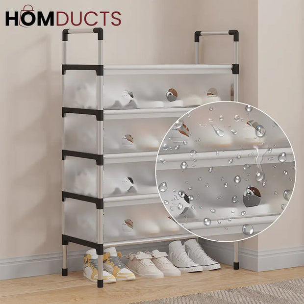 Dustproof Multilayer Shoe Rack