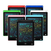 12 Inch Single Color Writing Board Drawing Tablet LCD Writing Tablet Digital Graphics Tablet educational Toys for Kids-Multicolor Writing